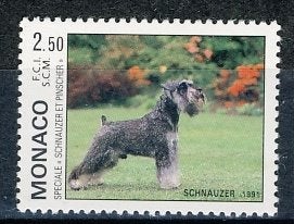 Monaco 2001 Honden 1991 postfris, Ophalen of Verzenden, Postfris