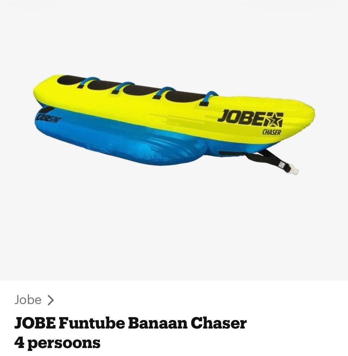 Tubes voor Jobe Funtube Banaan Chaser 4P (oud model), Ophalen of Verzenden, Gebruikt, Overige typen