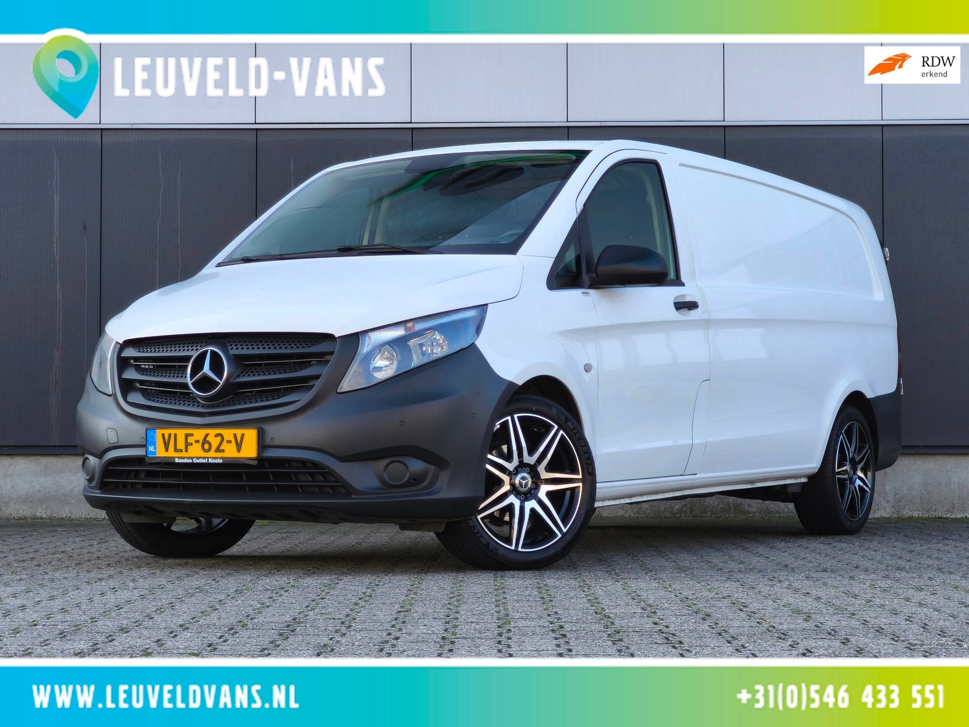 Mercedes-Benz Vito 116 CDI XXL L3 CRUISE M-BUX AIRCO TREKHAA, Auto's, Gebruikt, 4 cilinders, 2000 kg, Bedrijf