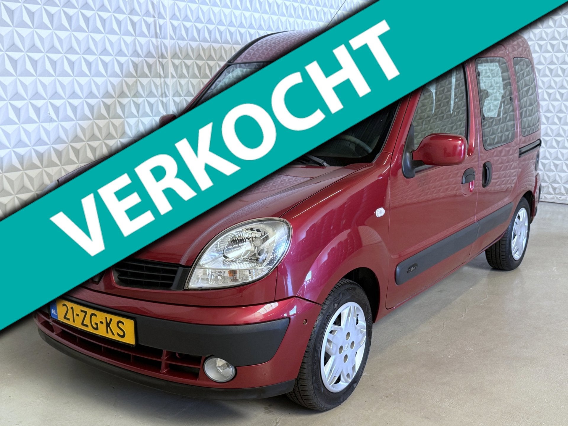 Renault Kangoo 1.6-16V AUTOMAAT + LPG G3 / *UNIEK!* (2008), Auto's, 49 €/maand, Origineel Nederlands, Bedrijf, Kangoo
