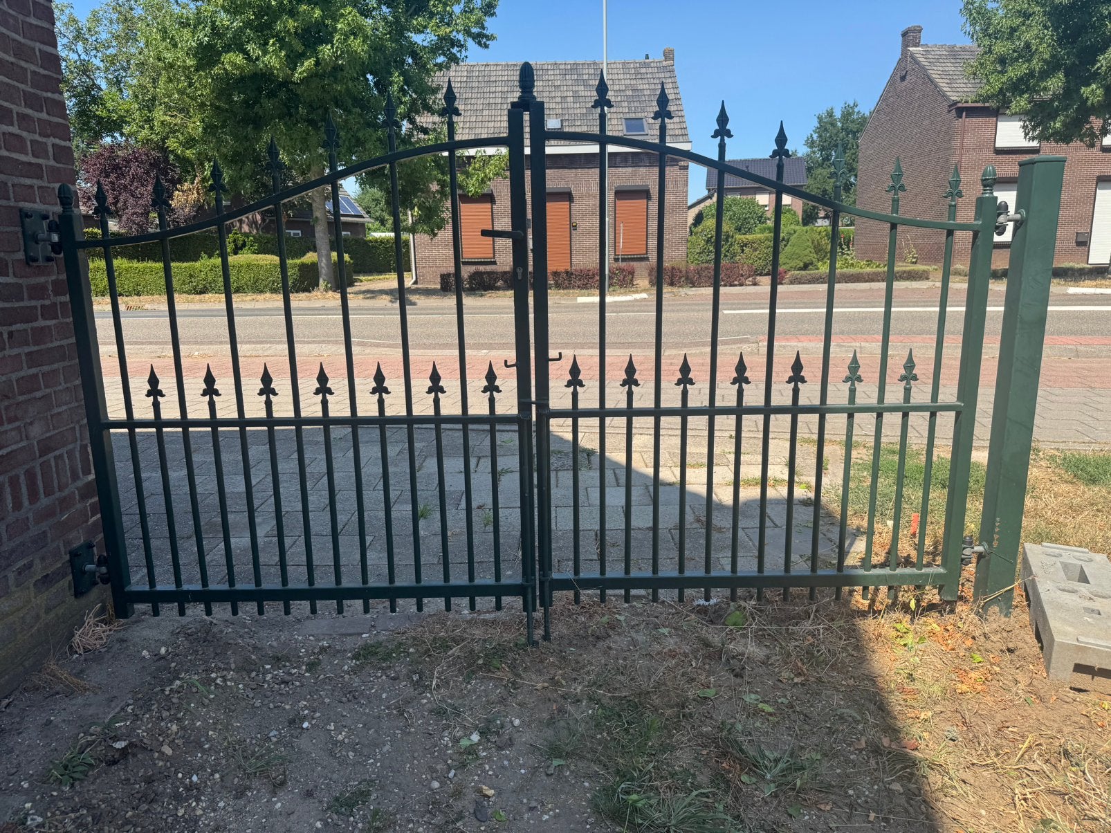 Tuin poort, Ophalen, Gebruikt, IJzer, Tuinhek