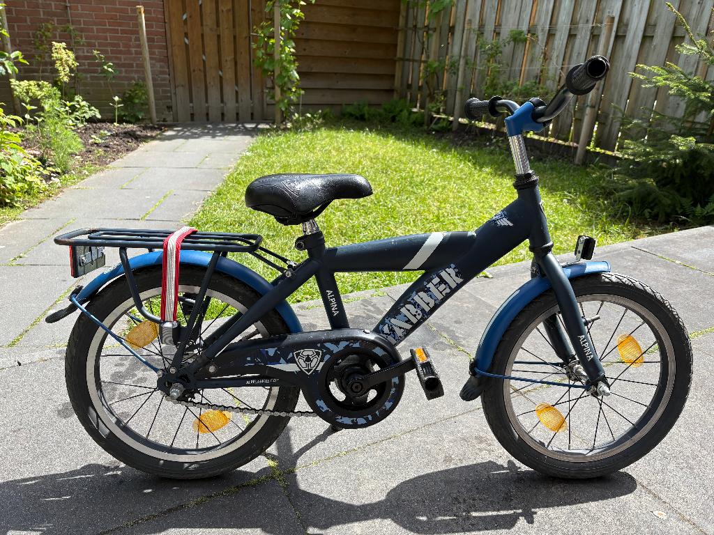Alpina YABBER 16 inch kinderfiets, Ophalen, Terugtraprem, Alpina, 16 tot 20 inch