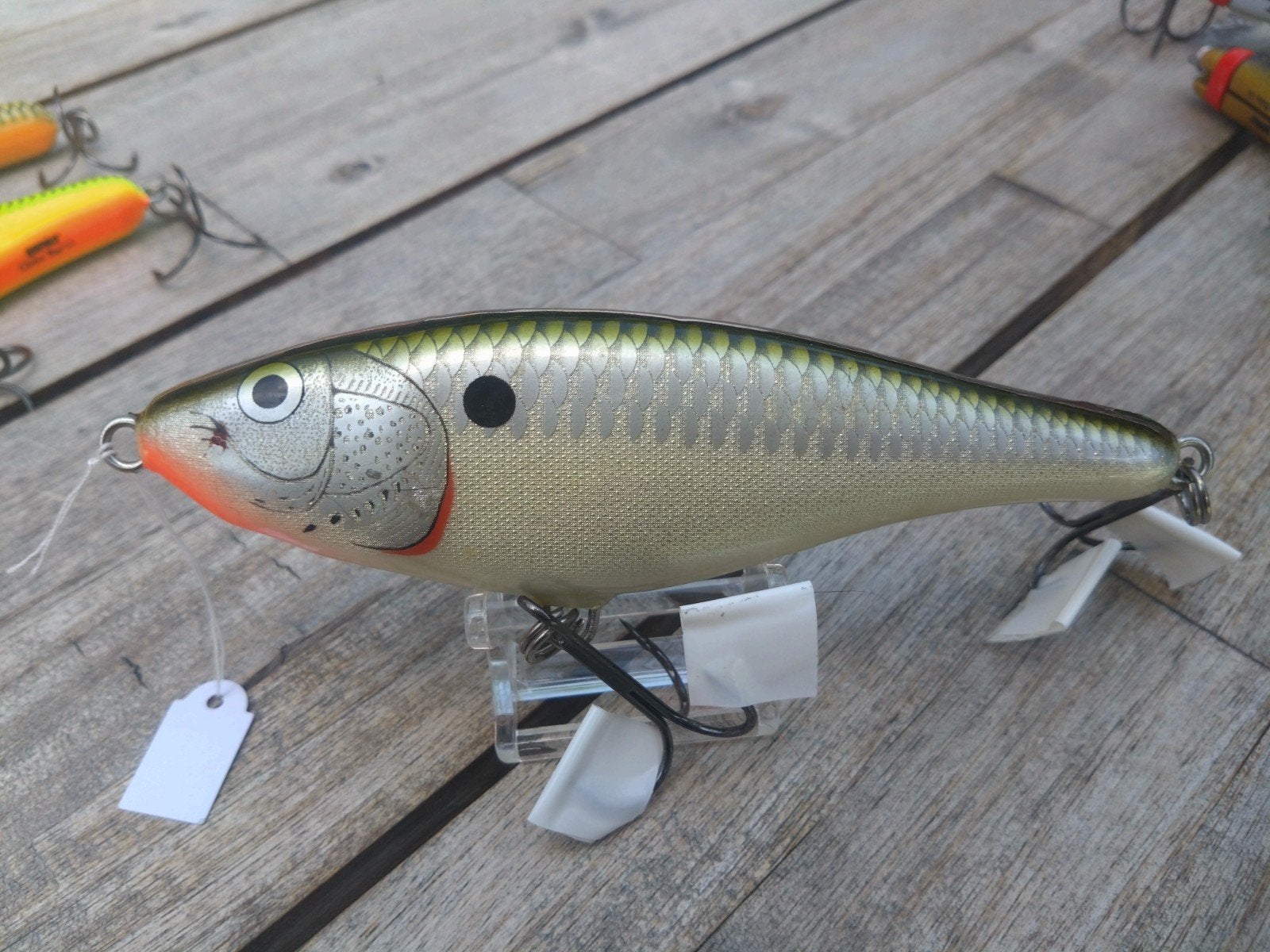 Rapala Glidin Rap 15 Kunstaas - Zilver/Groen, Watersport en Boten, Hengelsport | Roofvissen, Ophalen of Verzenden