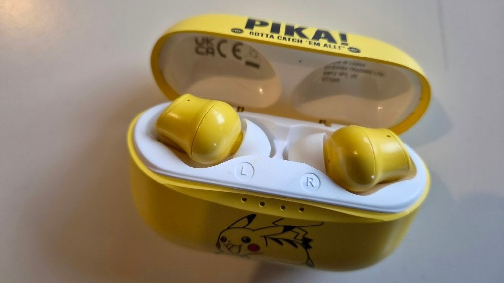 Pokémon Pikachu Draadloze Oordopjes – OTL Technologies, Gebruikt, In gehoorgang (in-ear), Overige merken, Bluetooth