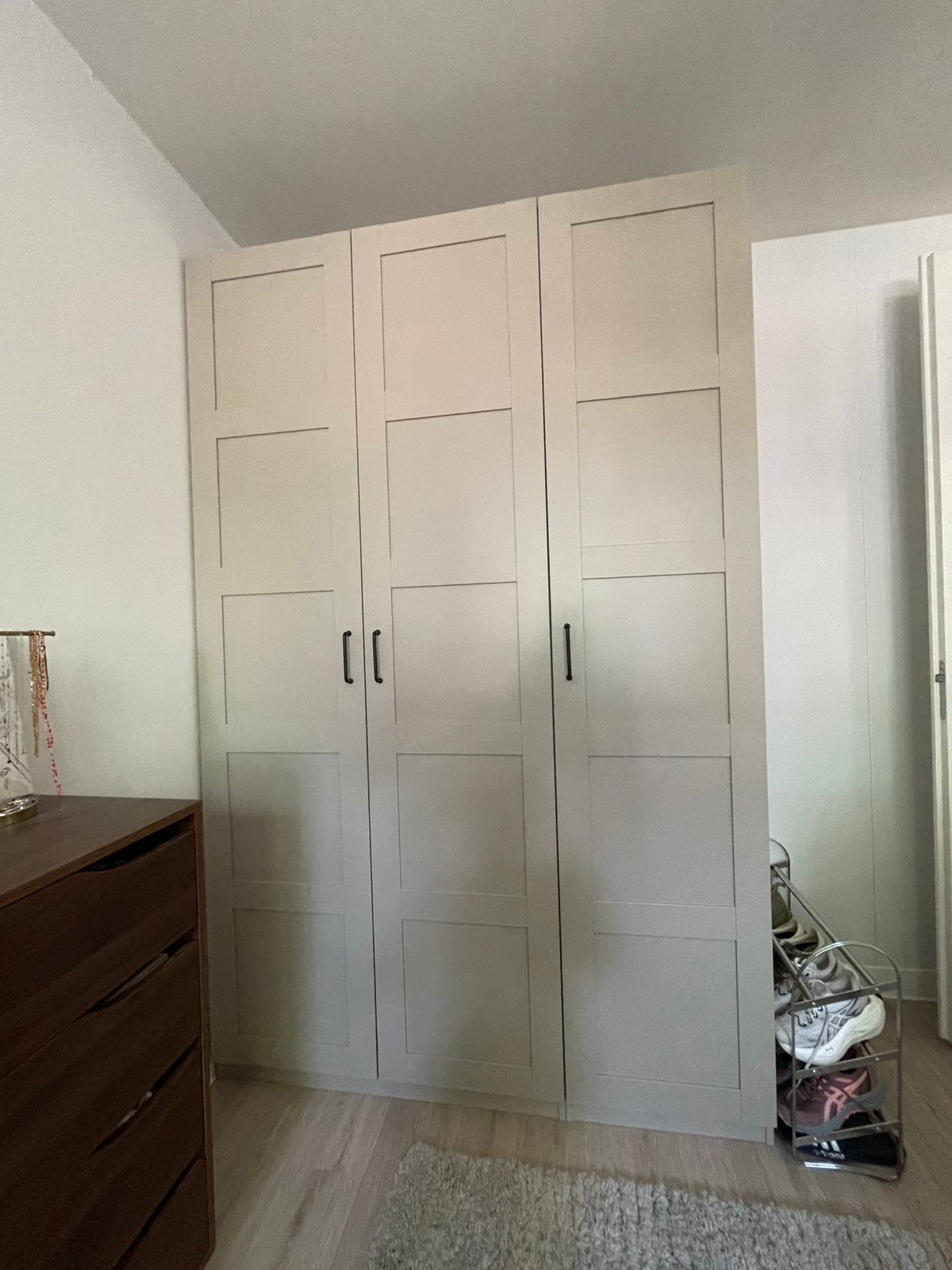 Ikea PAX beigegrijs 1v, Ophalen, Overige materialen, 200 cm of meer, 150 tot 200 cm