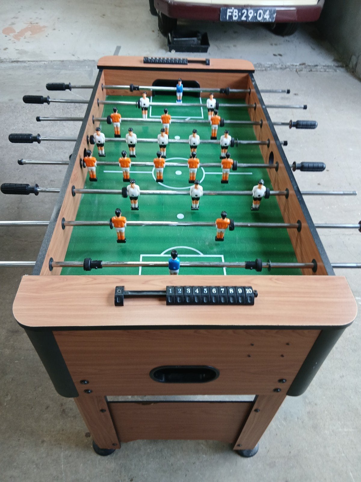 Costway Tafelvoetbaltafel . Tafelvoetbalspel, Ophalen, Zo goed als nieuw