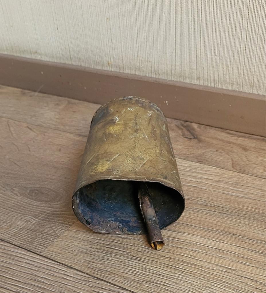 Grote oude koeienbel, Antiek en Kunst, Ophalen of Verzenden