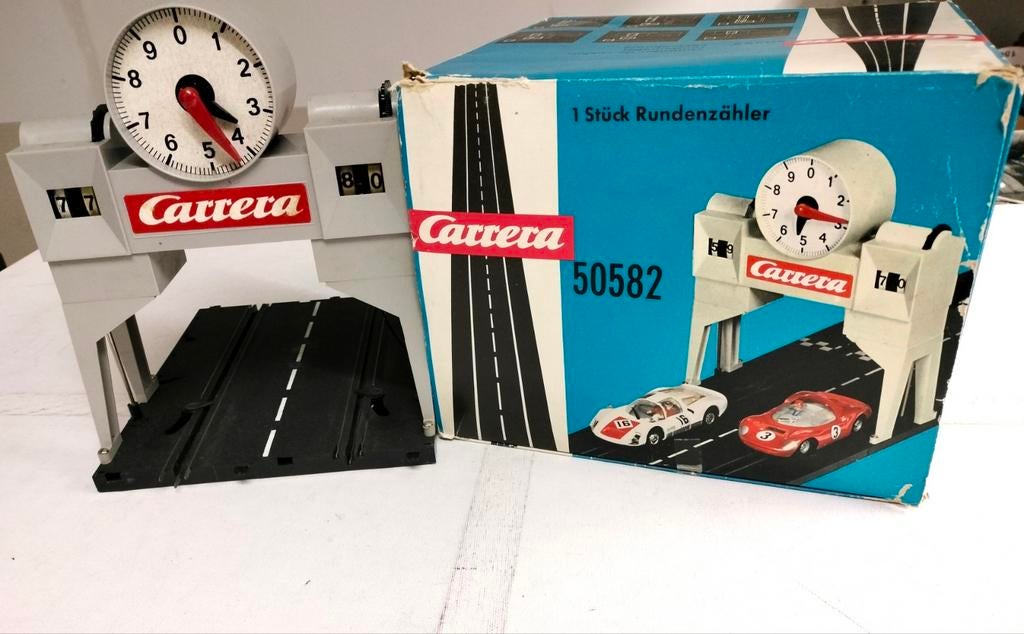 Racebaan speciale onderdelen Ronden teller met klok looping, Ophalen of Verzenden, Nieuw, Elektrisch, Carrera