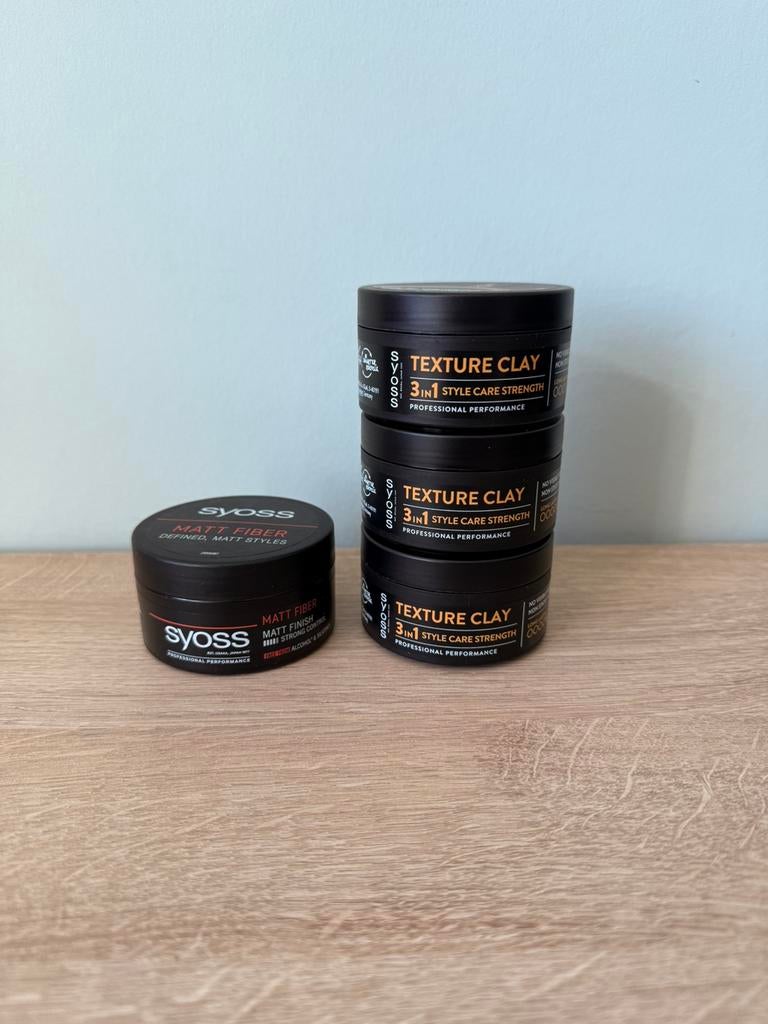 Nieuw - Syoss texture clay en matt fiber, Ophalen of Verzenden, Nieuw