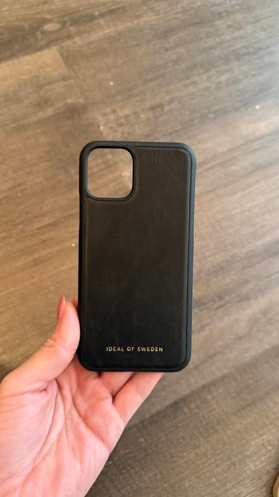 Ideal of Sweden zwarte case iPhone xs, Zwart, Frontje of Cover, Ophalen of Verzenden, Zo goed als nieuw