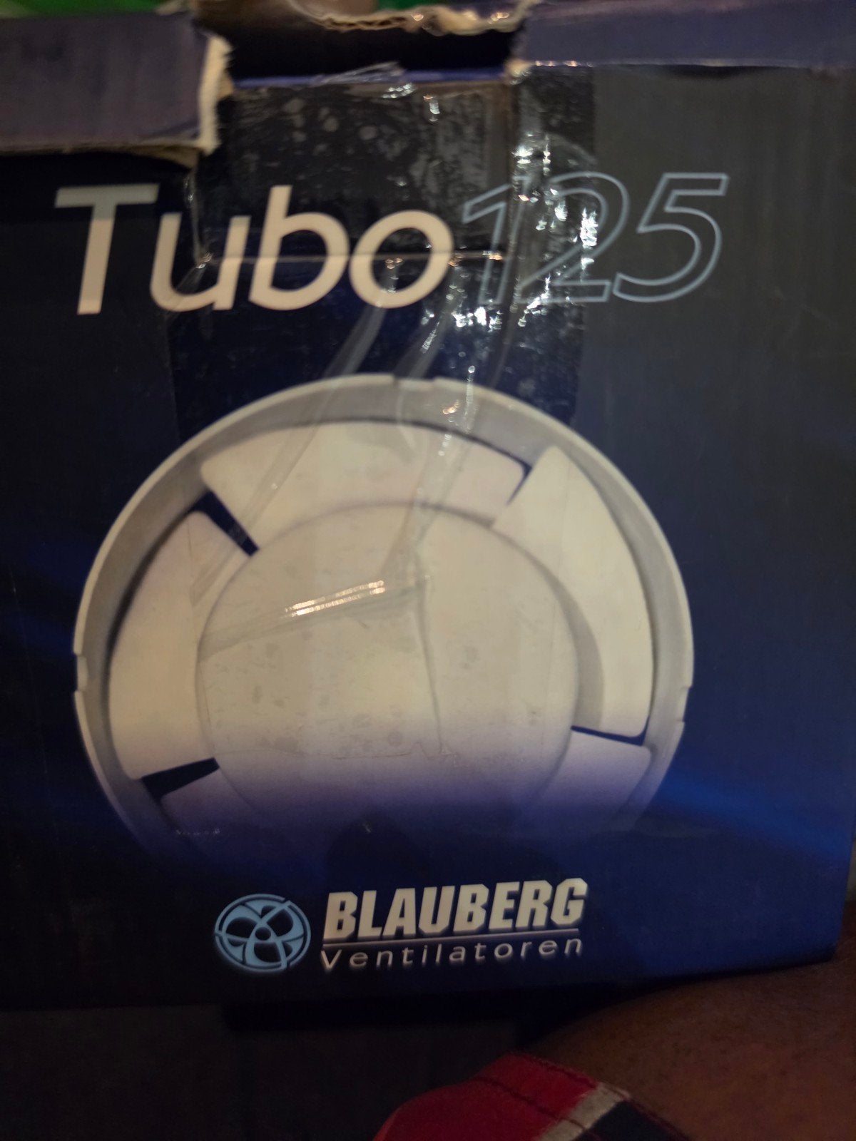 Blauberg Tubo 125 Ventilator/Afzuiger - Nieuw in doos, Ophalen of Verzenden