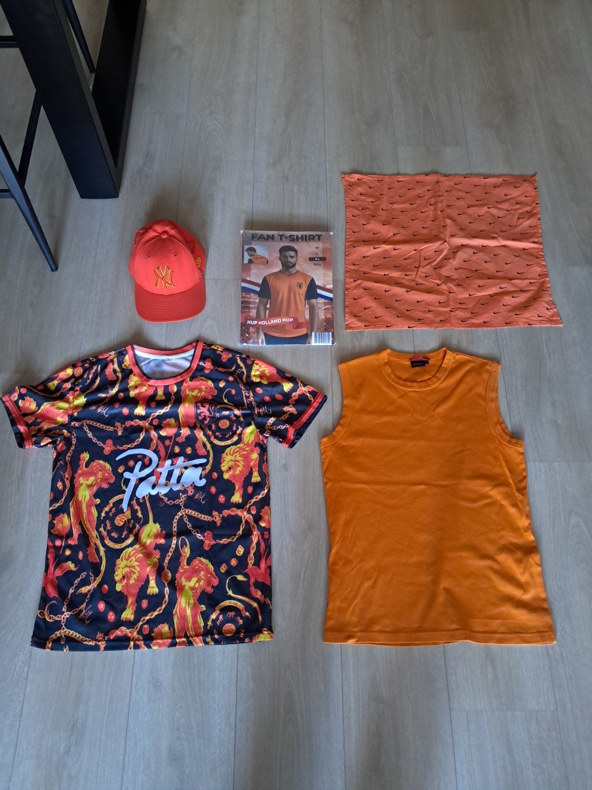 Wk oranje kleding, Verzenden, Nieuw, Oranje