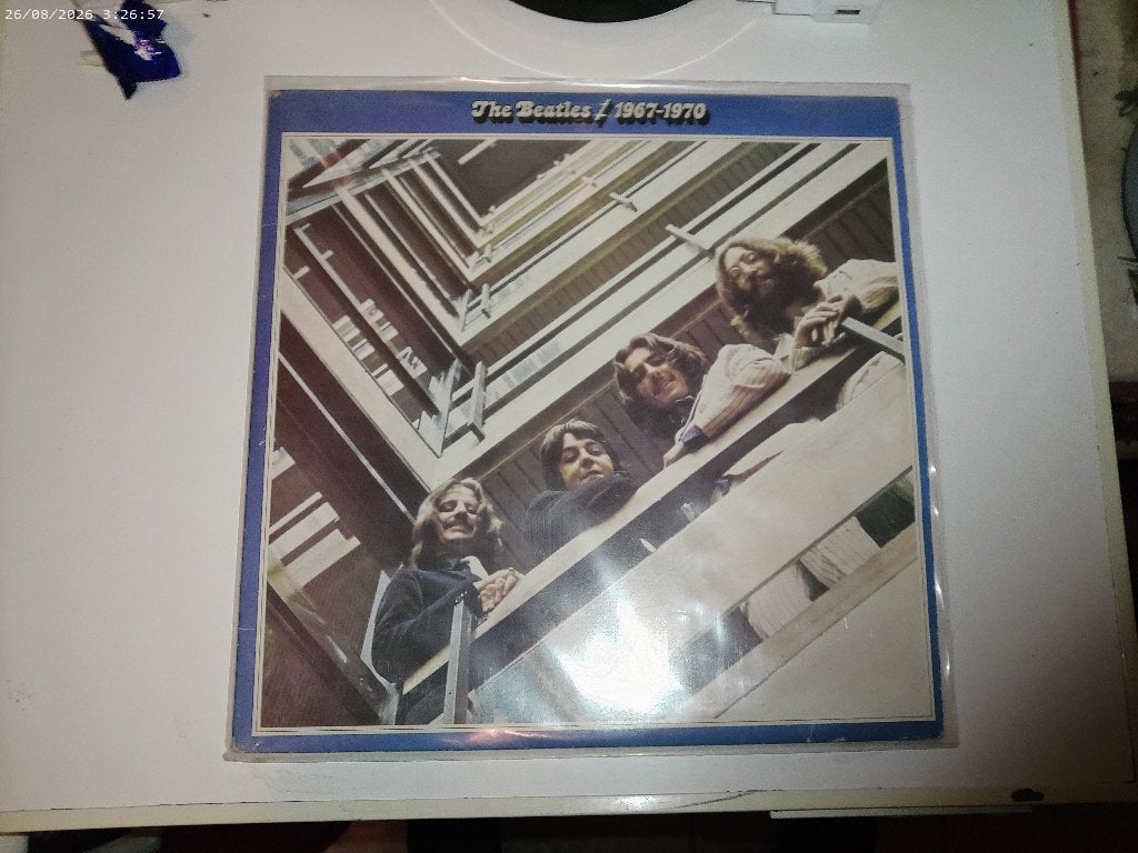 Dubbel LP The Beatles - The Blue Album 1967-1970, Gebruikt, Beschermende buitenhoes, Ophalen of Verzenden, 12 inch