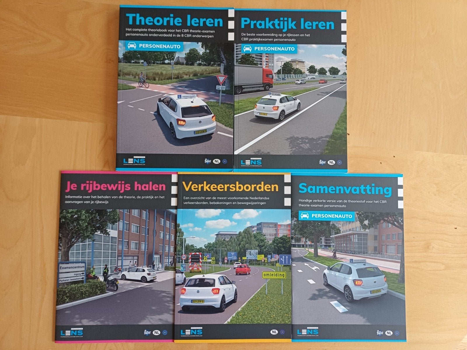 Theorieboeken autorijden, Ophalen, Zo goed als nieuw