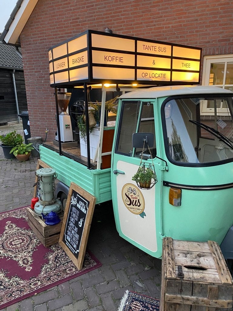 Piaggio Ape P501 , koffie truck - foodtruck ape 50 vespa car, Ophalen, Gebruikt, Benzine, Overige modellen