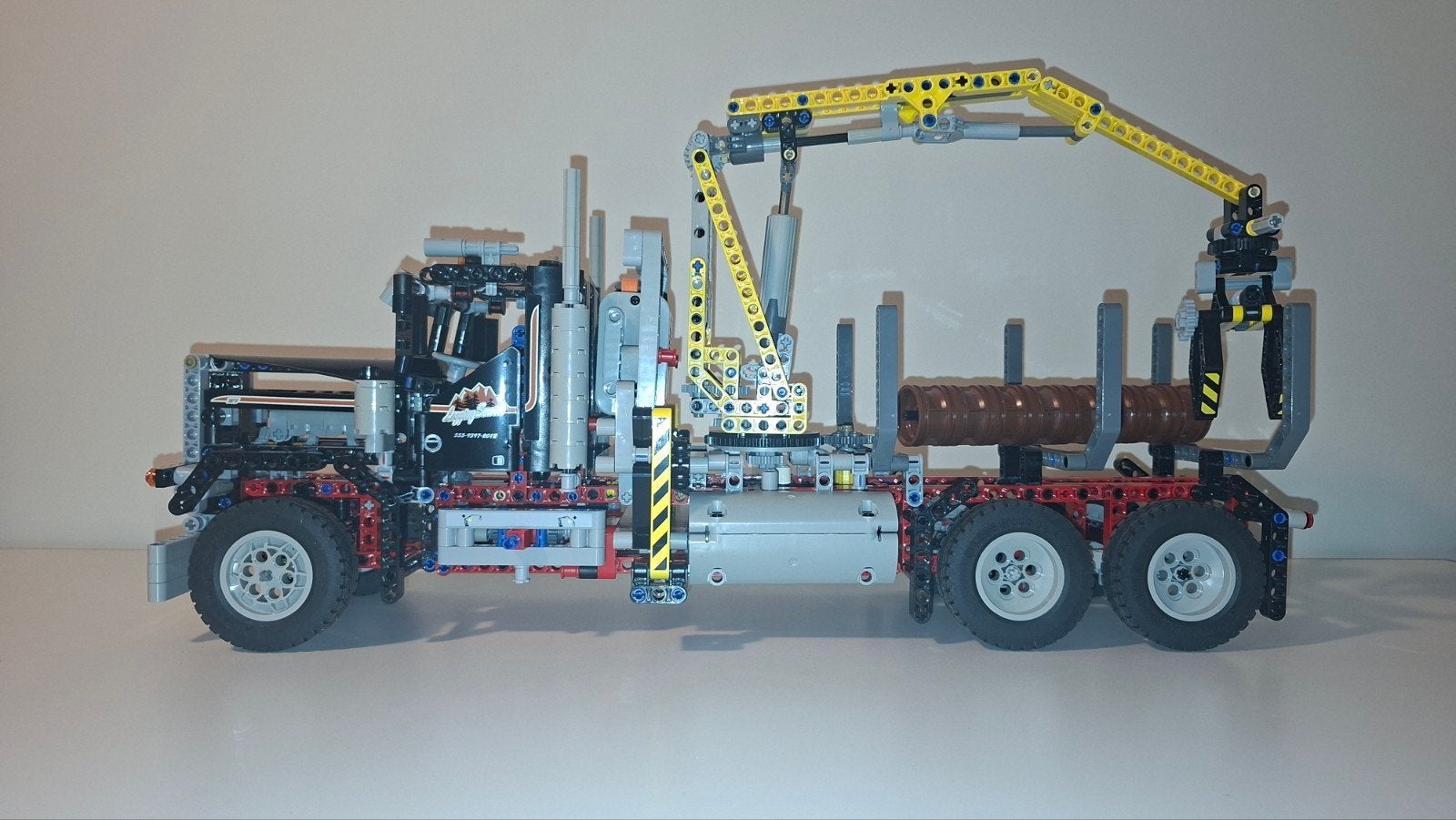 lego technic 9397 logging truck, Ophalen, Zo goed als nieuw