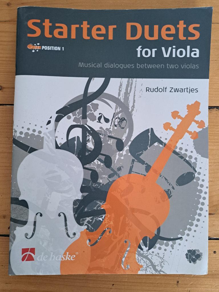 Starter Duets for Viola - Rudolf Zwartjes, Gebruikt, Overige genres, Overige soorten, Ophalen of Verzenden