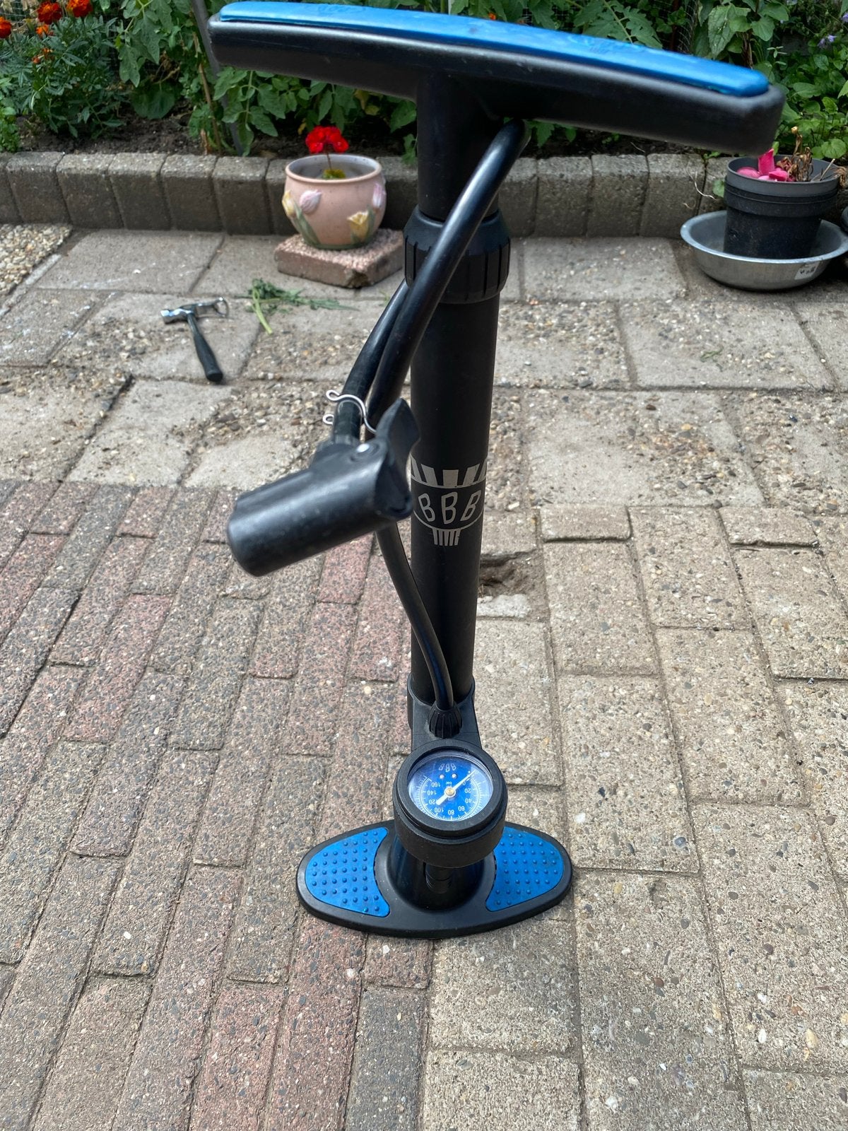 BBB fietspomp met drukmeter - Ophalen in Putten, Ophalen, Drukmeter, Gebruikt