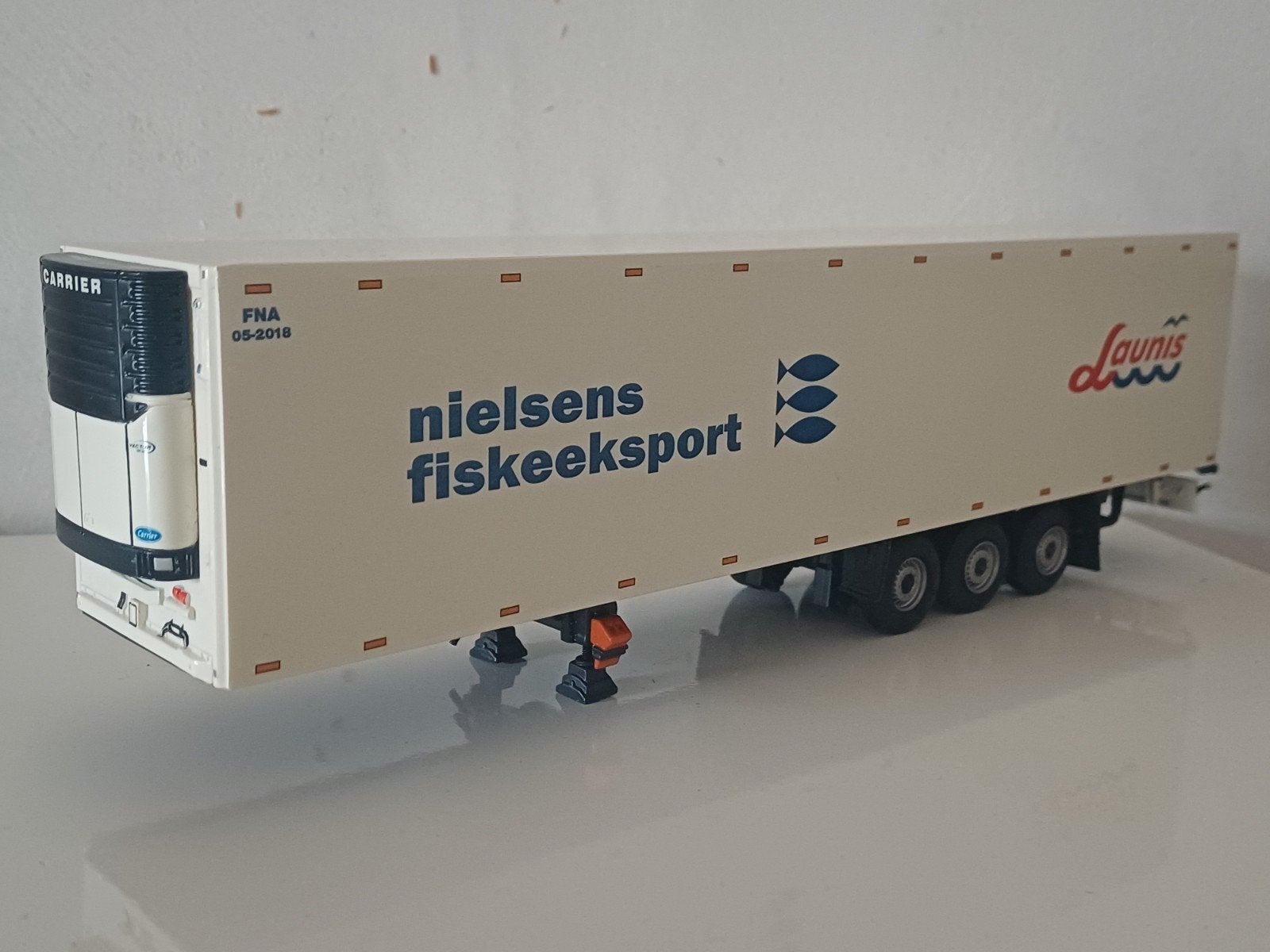 Nielsens fiskeeksport tekno koeltrailer, Ophalen of Verzenden, Nieuw, Bus of Vrachtwagen, Tekno