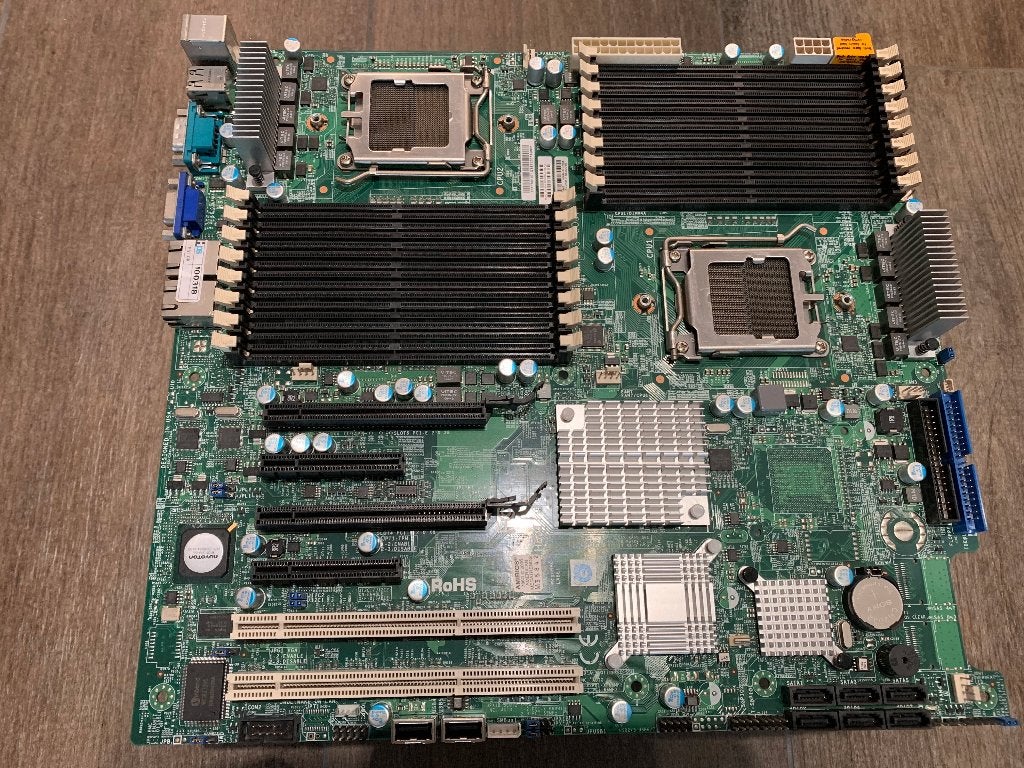 Supermicro H8DI3+ motherboard ZM9CS72865, Computers en Software, Ophalen of Verzenden, Gebruikt