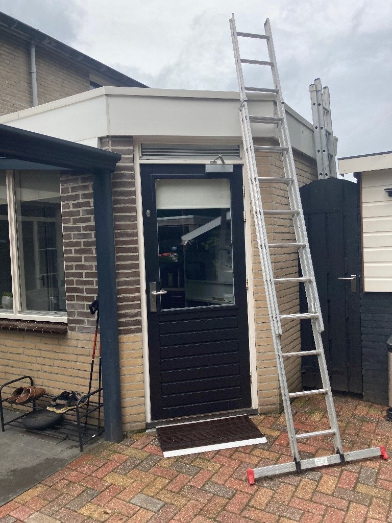Ladder 2x10, Ophalen, Gebruikt, Ladder, Opvouwbaar of Inschuifbaar