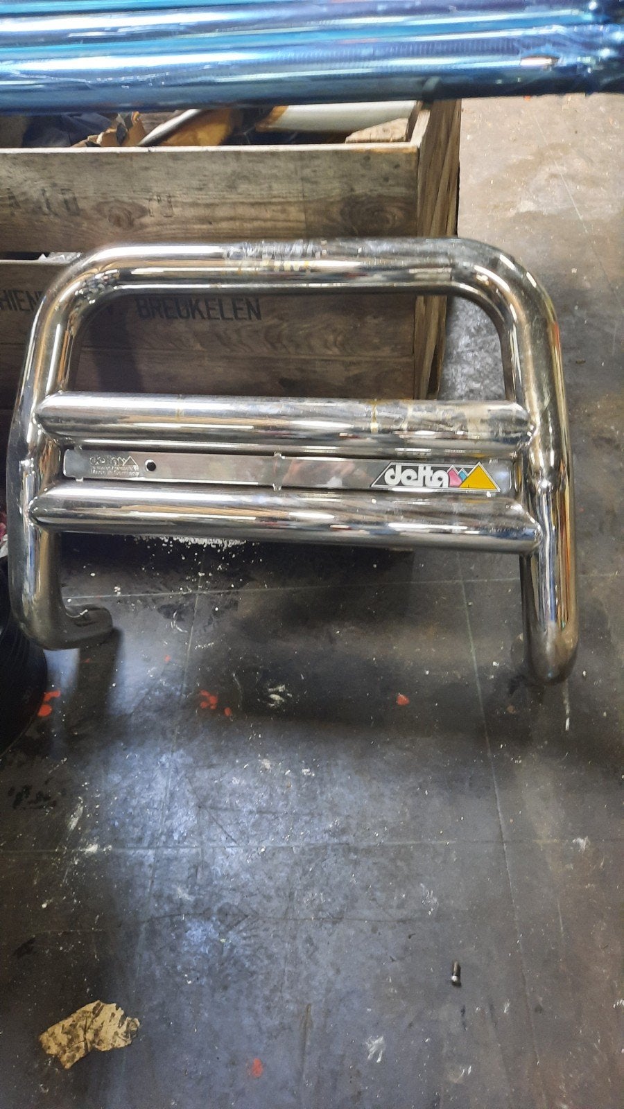 Roestvrijstalen bullbar - Delta, Auto-onderdelen, Sidebars, Ophalen of Verzenden