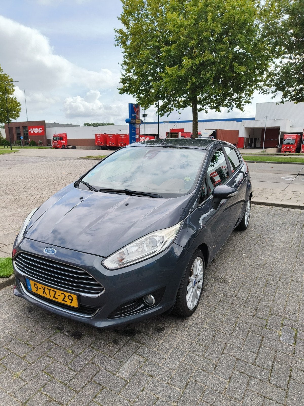 Ford Fiësta 1.0 92KW/125PK 5D 2014 Grijs, Voorwielaandrijving, 125 pk, 40 €/maand, 23 km/l