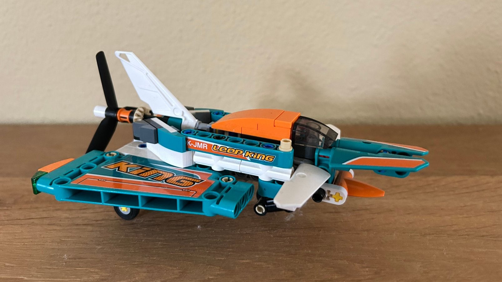 Lego technic straaljager (set 42117), Kinderen en Baby's, Ophalen of Verzenden, Zo goed als nieuw