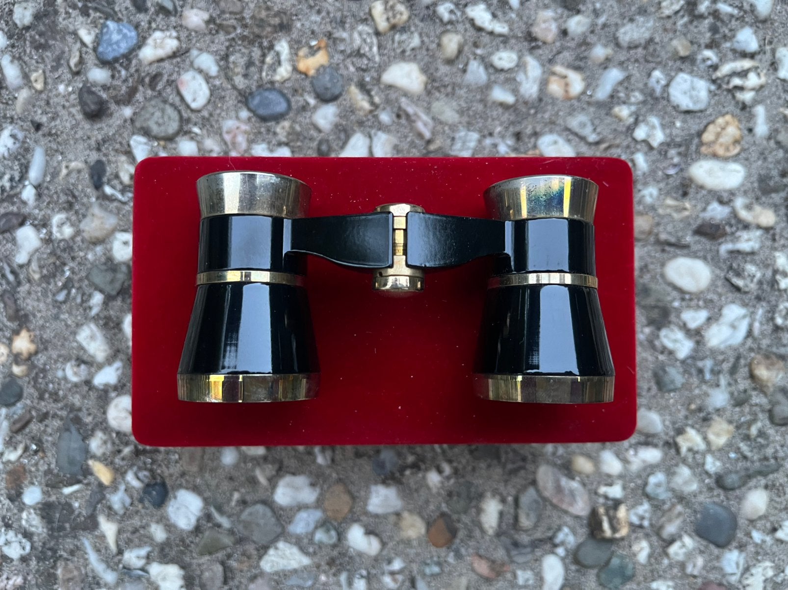Black & gold opera kijker, Ophalen of Verzenden, Zo goed als nieuw, 8 tot 12x, Dakkant (recht)