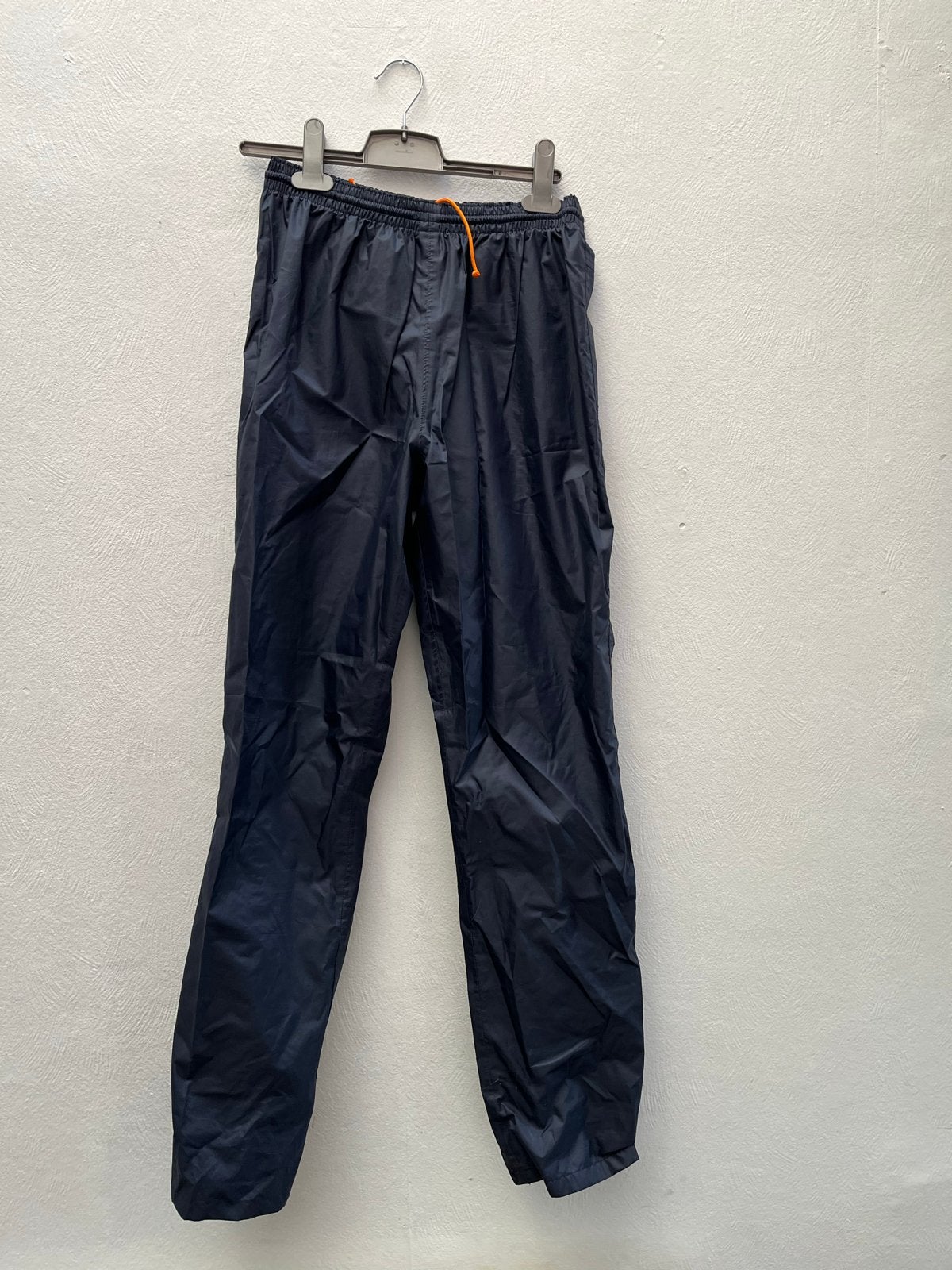 Decathlon Regenbroek - Donkerblauw - Maat S, Caravans en Kamperen, Regenkleding, Ophalen, Zo goed als nieuw, Regenbroek, Dames