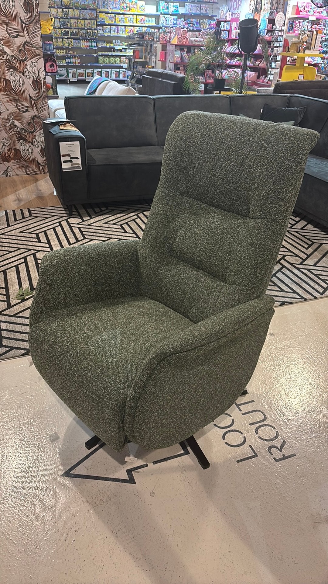 NIEUW Relaxfauteuil LF in gasveer uitvoering, maar medium, Ophalen, Minder dan 50 cm, Minder dan 75 cm, Nieuw