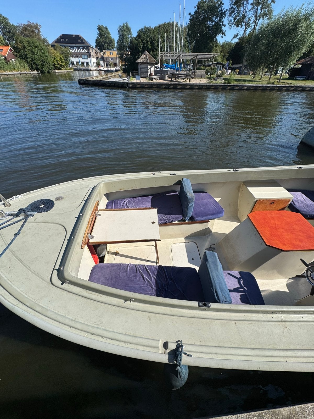 Saga Spitsgatter 6m met Bukh DV 10 NR dieselmotor, Watersport en Boten, Motorboten en Motorjachten, Ophalen, Gebruikt, Binnenboordmotor
