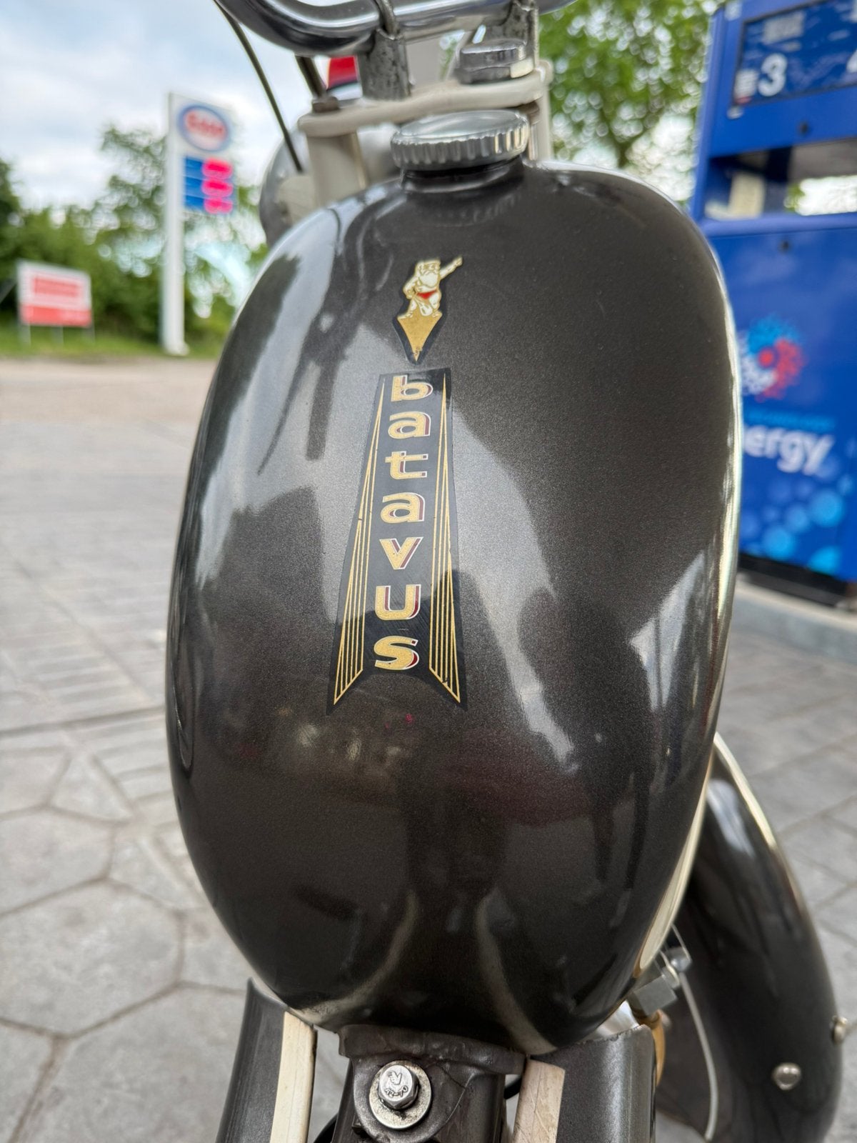 Batavus oldtimer, Ophalen, Zo goed als nieuw, Benzine