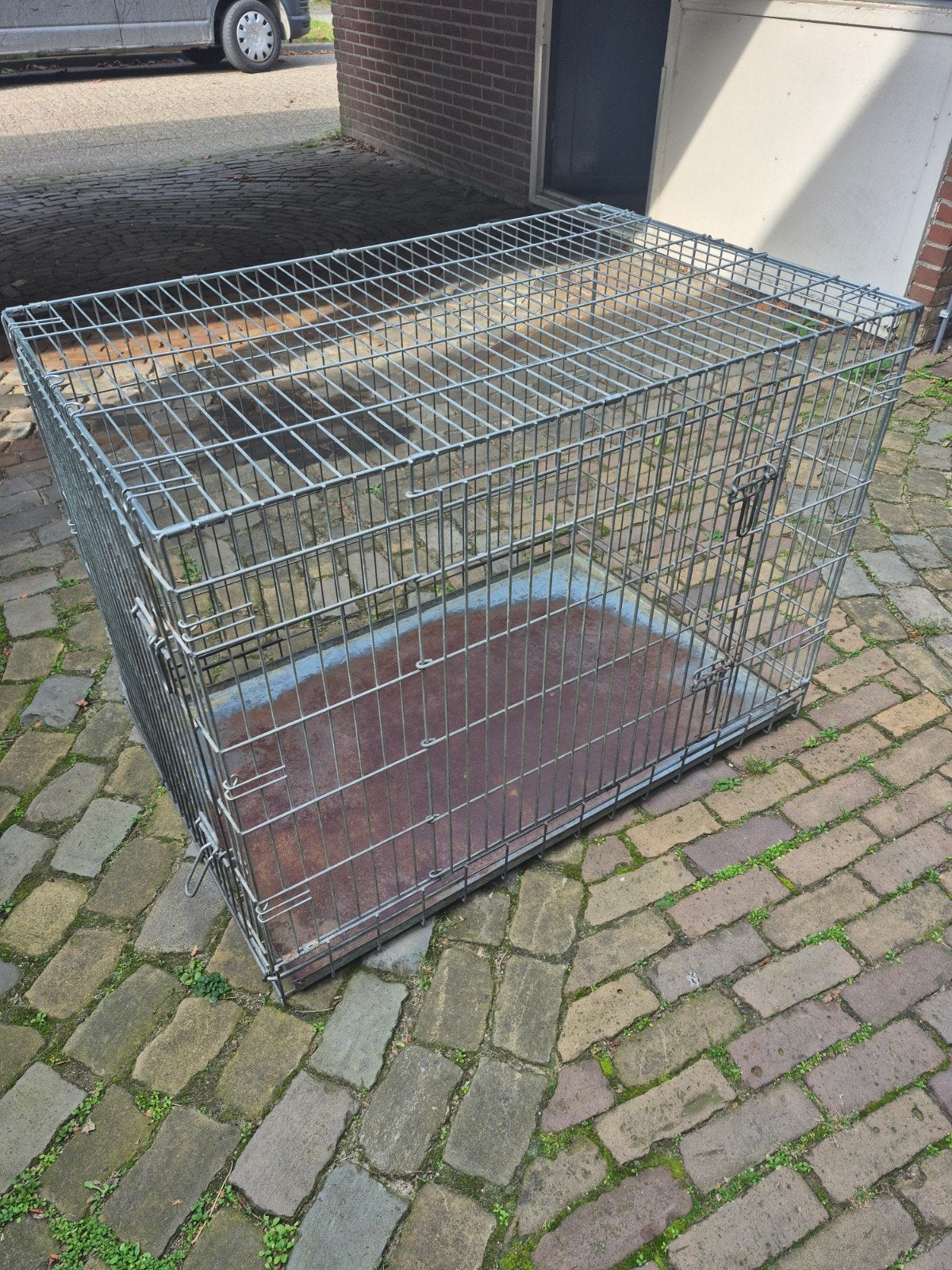 Honden bench 110x70, Ophalen, Gebruikt
