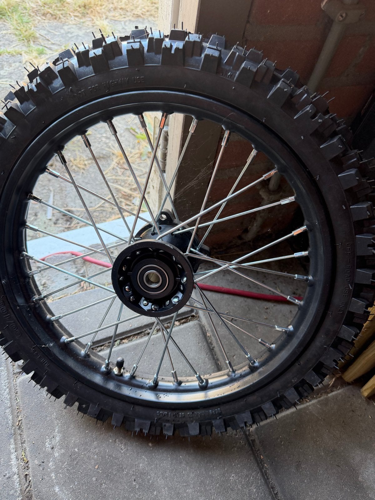 Nieuwe Pitbike Velg 14 inch met 15mm Asdikte, Motoren, Ophalen, Nieuw
