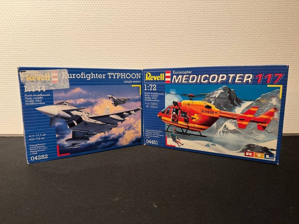 2x Revell / Eurofighter, Medicopter, 1:72 tot 1:144, Revell, Nieuw, Ophalen of Verzenden