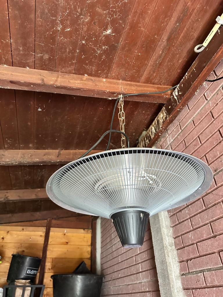 Sunred CE09 Terrasverwarmer - Elektrisch, 2100W, Ophalen of Verzenden, Gebruikt, Elektrisch, Plafond