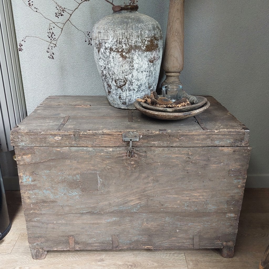grote houten kist, Ophalen, Overige materialen, Gebruikt, 50 tot 100 cm
