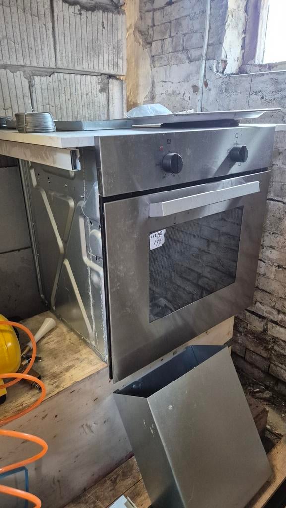 Hobby oven gebruikt als poedercoat oven, Ophalen