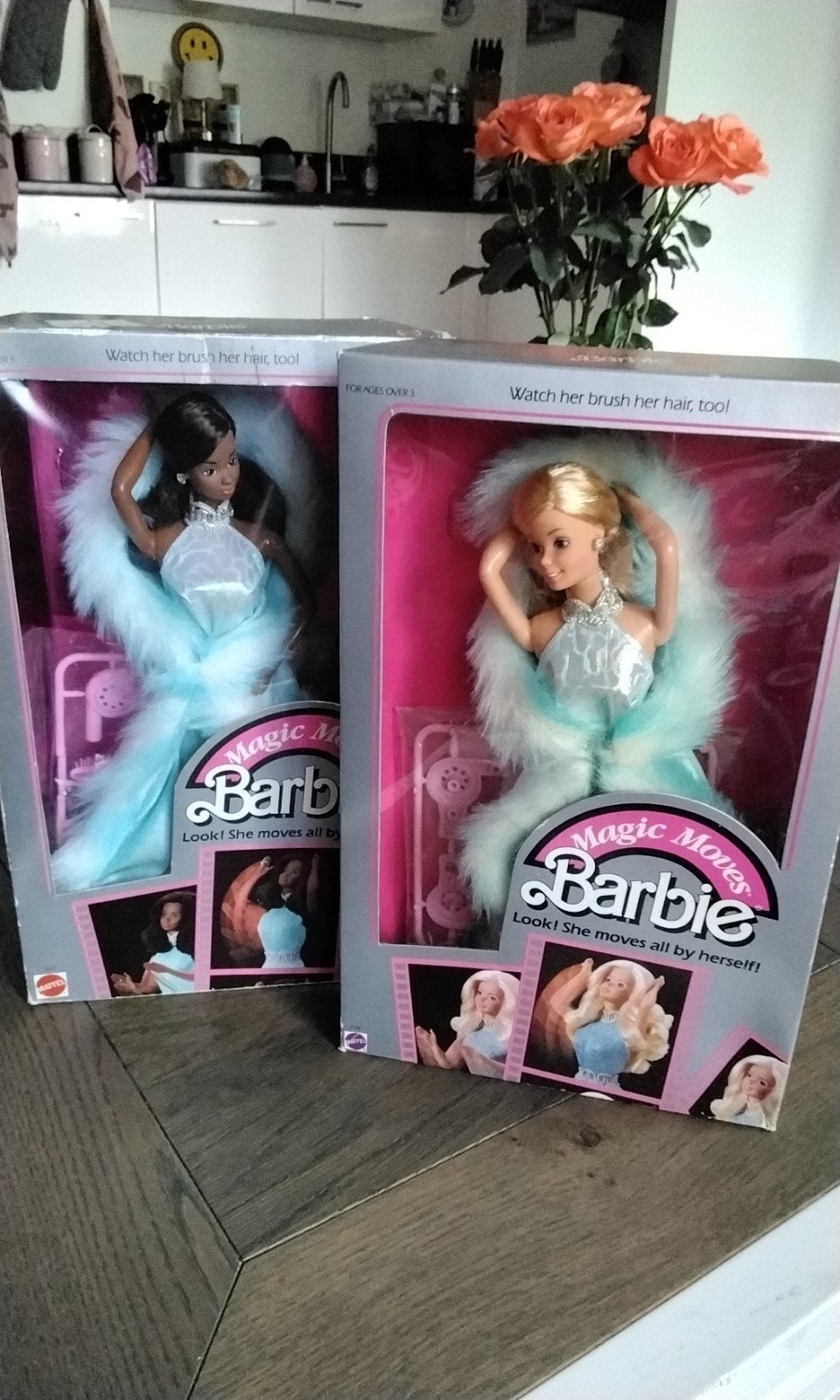 Magic Moves Barbie AA model -  1985 -de blonde is verkocht!!, Ophalen of Verzenden, Nieuw, Barbie