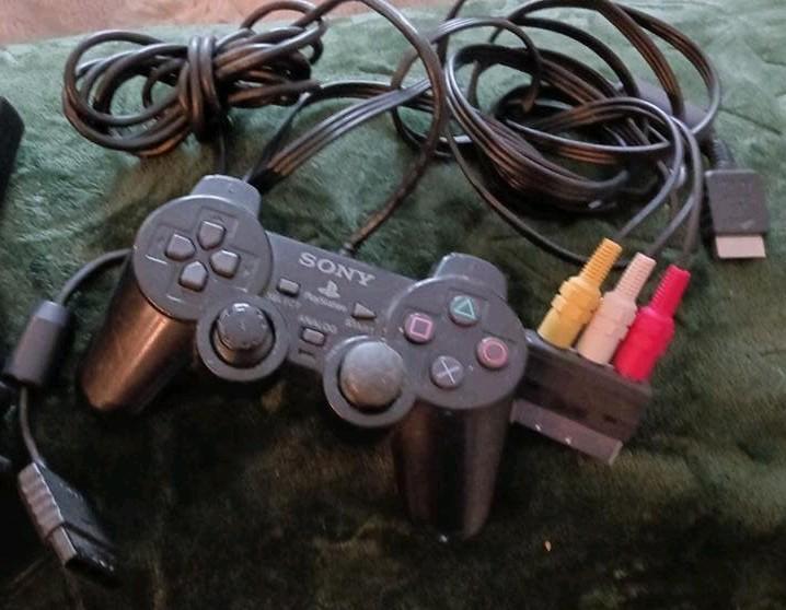 PlayStation 2 controller en kabels, Spelcomputers en Games, Spelcomputers | Sony PlayStation 2, Ophalen of Verzenden, Met 1 controller