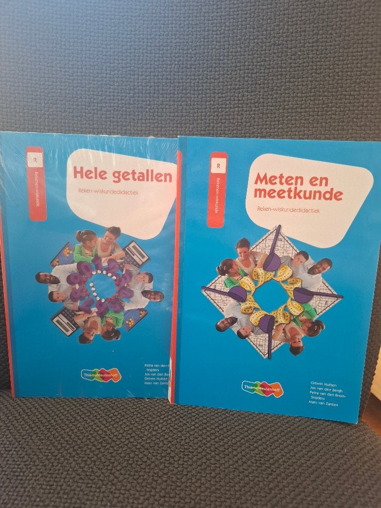 Meten en meetkunde en Hele getallen, Boeken, ThiemeMeulenhoff, Zo goed als nieuw, Beta, HBO