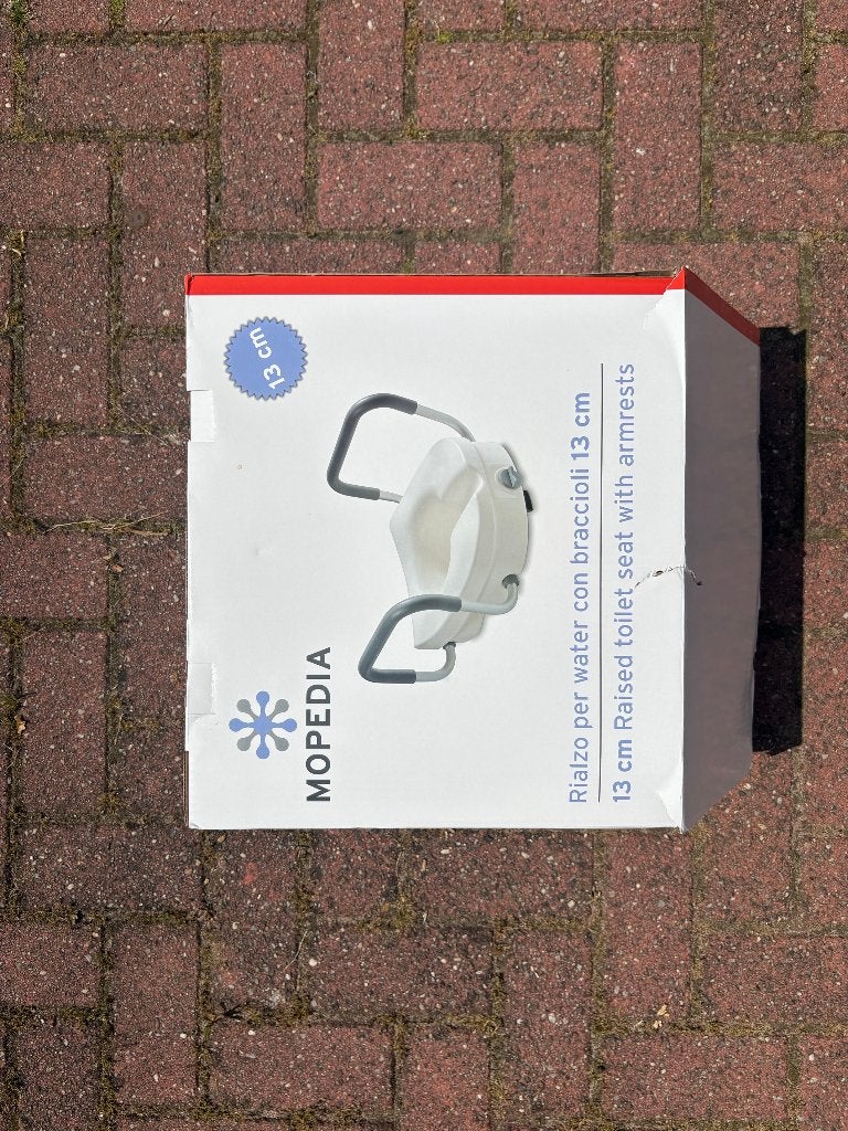 toilet verhoger, Diversen, Verpleegmiddelen, Ophalen, Zo goed als nieuw