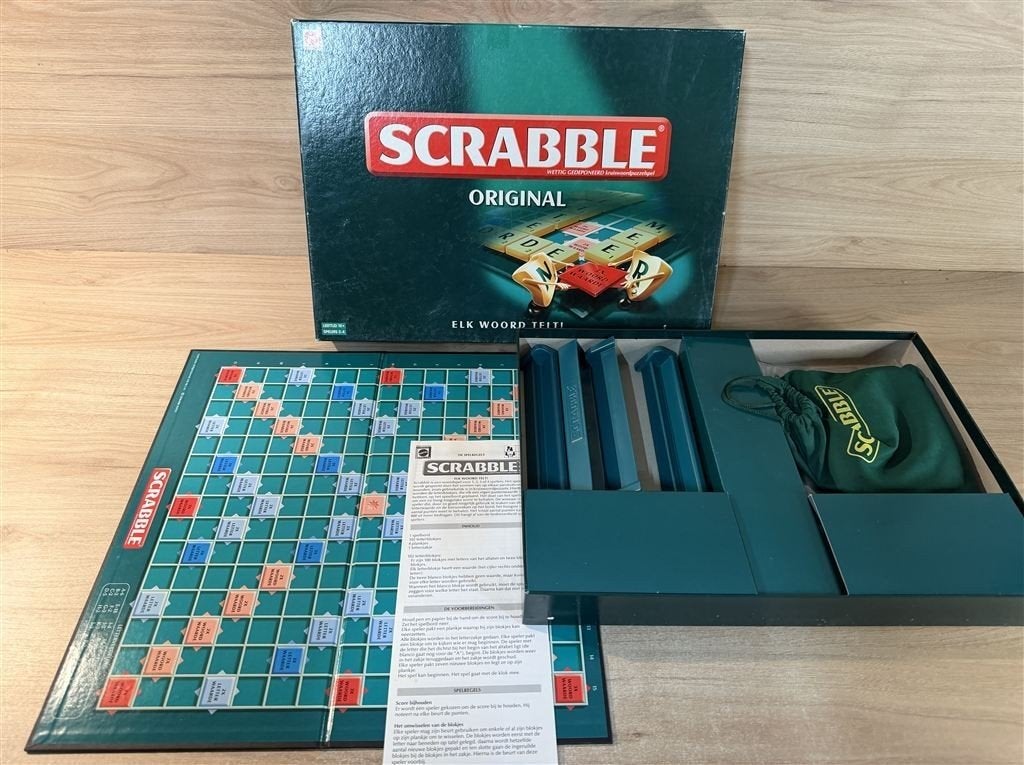 scrabble original - s6934, Hobby en Vrije tijd, Verzenden, Zo goed als nieuw