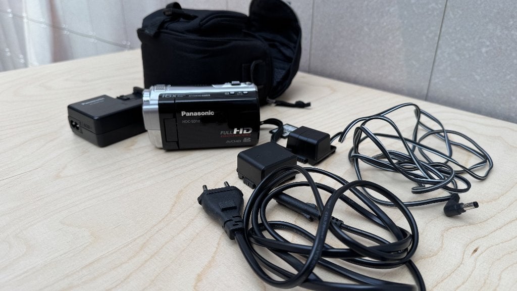 Panasonic HDC-SD10 Camcorder | Full HD | Compleet, Gebruikt, Ophalen of Verzenden, 8 tot 20x, Geheugenkaart
