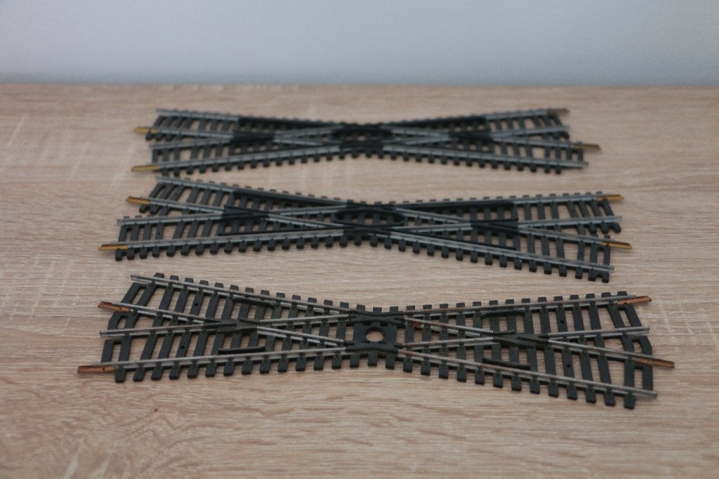 Kruisingen H0 gelijkstroom, Hobby en Vrije tijd, Modeltreinen | H0, Gebruikt, Gelijkstroom, Rails, Ophalen of Verzenden