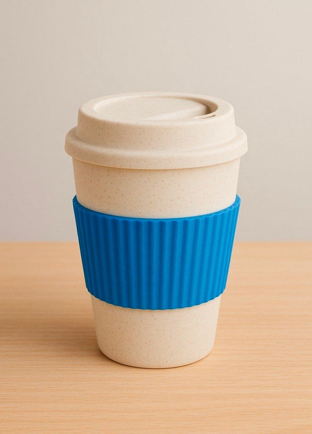 Partij herbruikbare coffee to go bekers met schroefdeksel, 320 ml, Overige kleuren, Beker of Kan, Nieuw