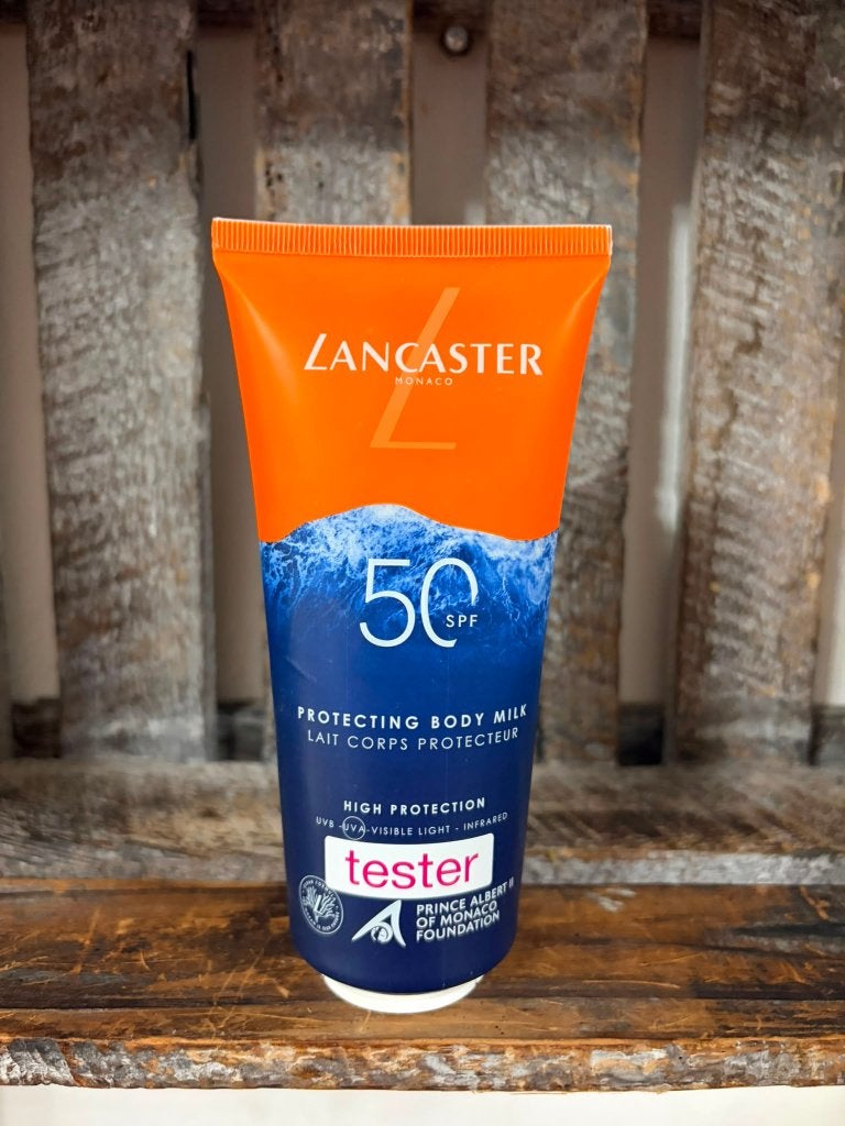 Lancaster Sun Protecting Body Milk SPF50 Limited Edition, Ophalen of Verzenden, Zo goed als nieuw, Zonnebrand of After Sun