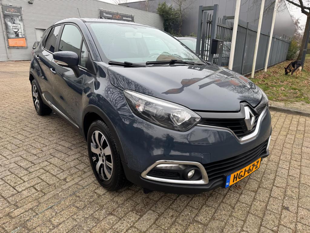 Renault CAPTUR 0.9 TCe Authentique navi, cruise, elec pakket, Auto's, Voorwielaandrijving, Stof, Gebruikt, Huisgarantie
