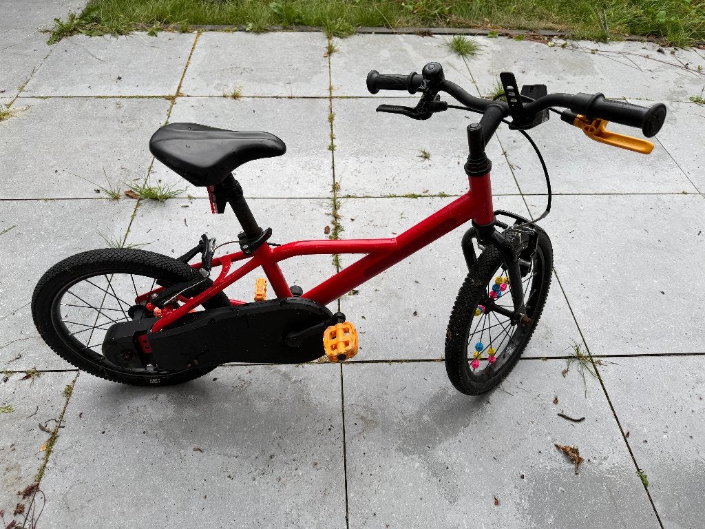 Decathlon kinderfiets 16 inch, Ophalen, Zo goed als nieuw, 16 tot 20 inch, Decathlon B'Twin